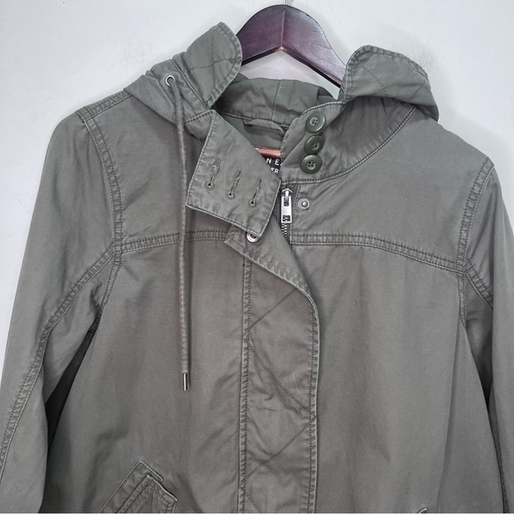 American Eagle Outfitters Green Utility Jacket Size Small 100% Cotton - Picture 2 of 9
